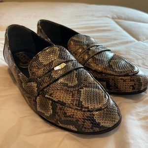 Sam Edelman Circus Snakeskin Loafer